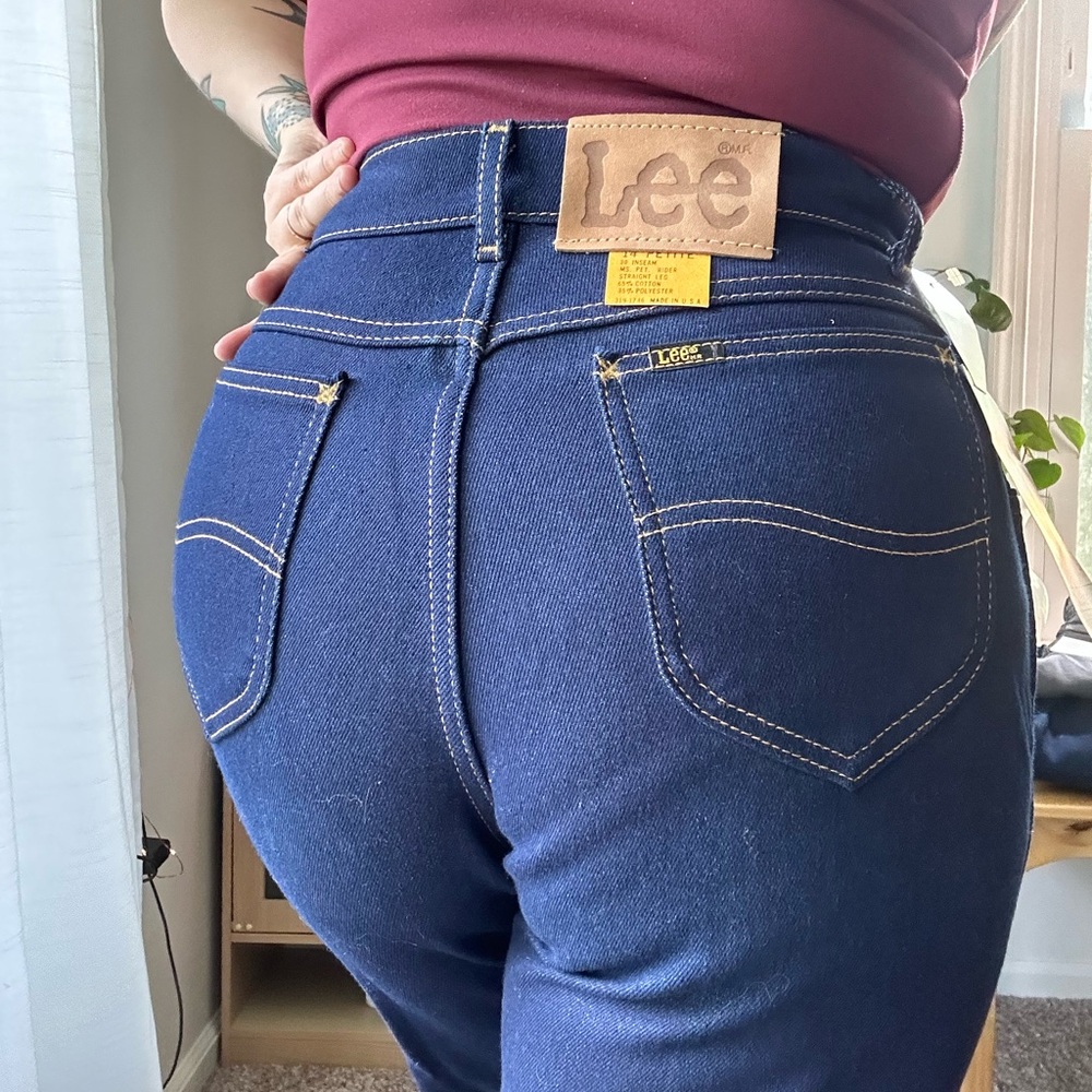 Women’s Deadstock Vintage NWT Lee Denim Jeans Size 14P